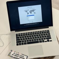 Apple MacBook Pro 15 Inch 2014 - Pay $1 DOWN AVAILABLE - NO CREDIT NEEDED