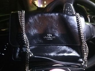 GENUINE BLACK COACH PURSE