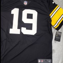 New Black Nike JuJu Schuster 19 NFL Adult Jersey Steelers Men’s Size Large XL NWT