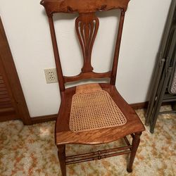 100 Year Old Cane Chair