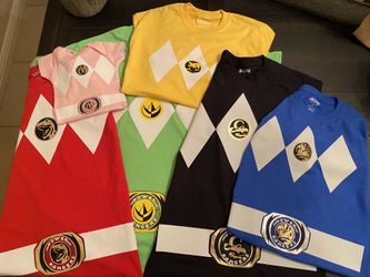 Power Ranger birthday shirts