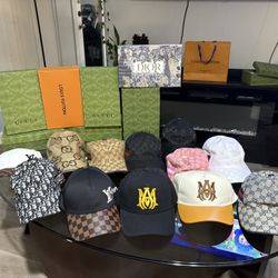 Caps from different brands