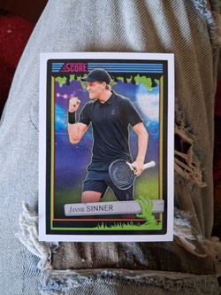 2026 Panini Score-A-Treat Jannik Sinner #189 Tennis Card. Near Mint/Mint Condition.