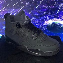 Jordan 4 Retro Black Cat Size 6y / 7.5w