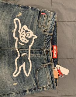 Ice Cream Jeans (Chocolate Fit) BLUE CHERRY (Size 36x32) Men