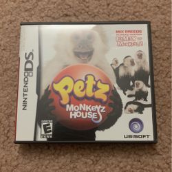 Petz Monkeyz House for Nintendo DS sealed