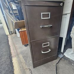 2 Drawer Filing Cabinet 