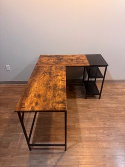 L-Shaped Computer Desk / Home Office Desk