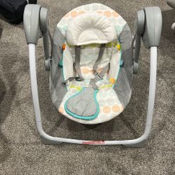 Bright Starts Portable Baby Swing