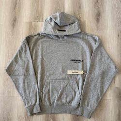 Brand New Dark Oatmeal Essentials Hoodie Sizes XS - XL
