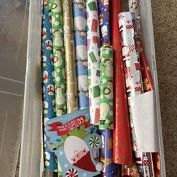 Assorted Xmas Wrapping Paper 