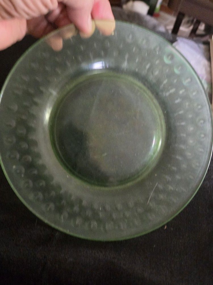Uranium Glass Plate