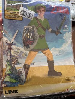 Legend of Zelda Link Deluxe Child Costume XL
