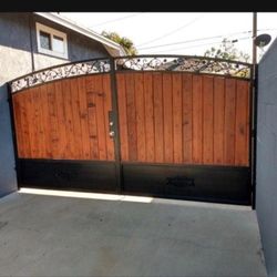 Iron Wood Gates