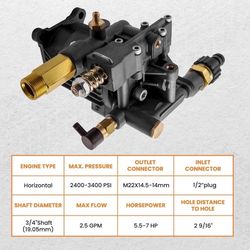 pressure washer pump