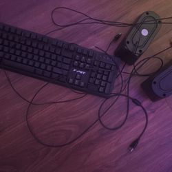 Gaming Keyboard and speakers for monitor/PC