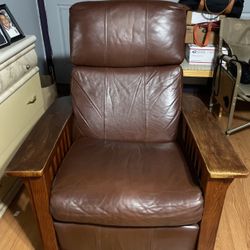 Leather Arm Chair 