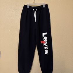 Levi’s Men Black Jogger Sweatpants 