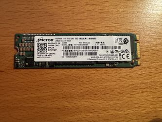 Micron 256GB M.2 SSD (Used)