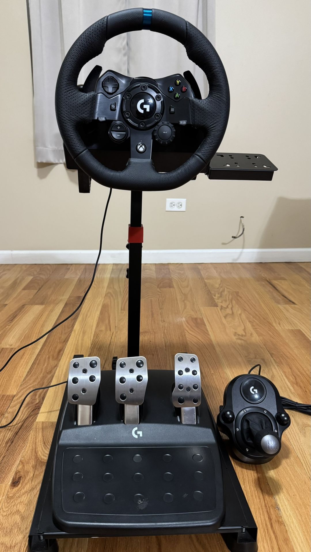 Logitech - G923 Racing Wheels & Pedals For Xbox Series X|S - Xbox One And PC