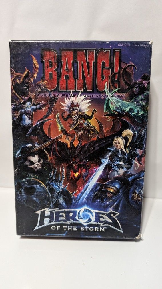 Bang Heroes of the Storm Board Game Strategy Suspense Blizzard Collectible