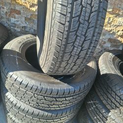 245/70/17/ $300 GENERAL  SEMI NEW FOUR TIRES