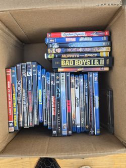 DVD's, Blu Ray's, 4K Movies