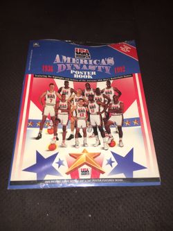 1992 NBA USA Dream Team Poster Book