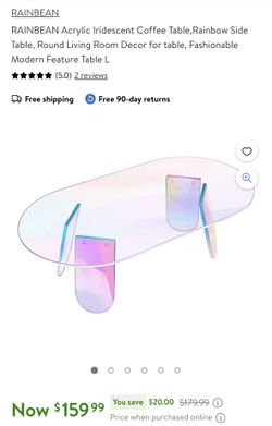 Brand New Acrylic Coffee Table