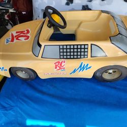 Pedal Car Mustang Fox Body 1980ies  In Great Shape