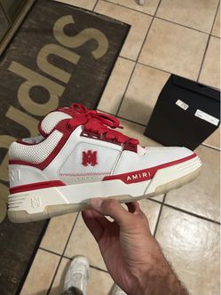 Amiri MA-1 White & Red Sneaker size 45