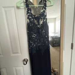 Navy Blue Formal/ Prom dress 