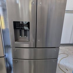 4 Door Stainless Steel Fridge ($750)