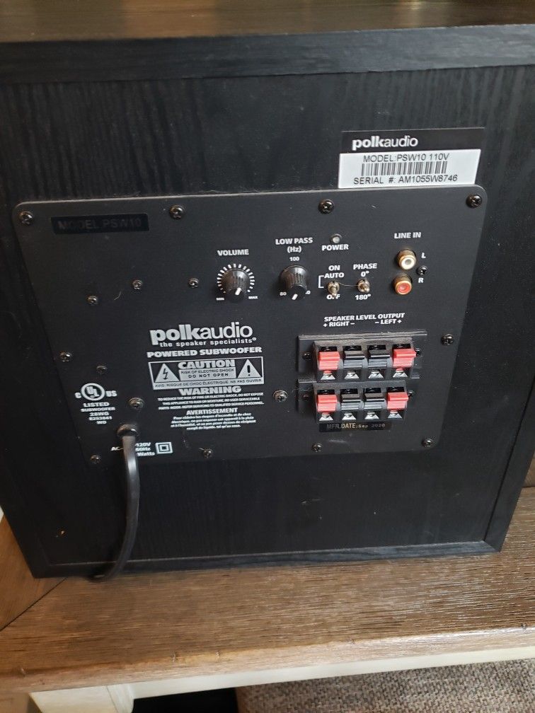 Polk Audio PSW10