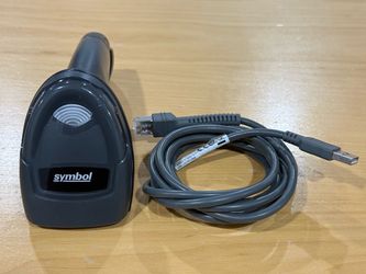 Symbol DS4308-HD00007ZZWW Wired Handheld USB Barcode Scanner 2D Bar barely used