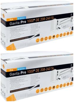 2 Pack Brand New Unopened Gavita Pro E-Series 1000E de Slim Line - 208-240 Volt With Brand New Bulbs