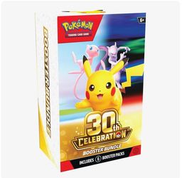 Pokémon 30th Celebrations Booster Bundles