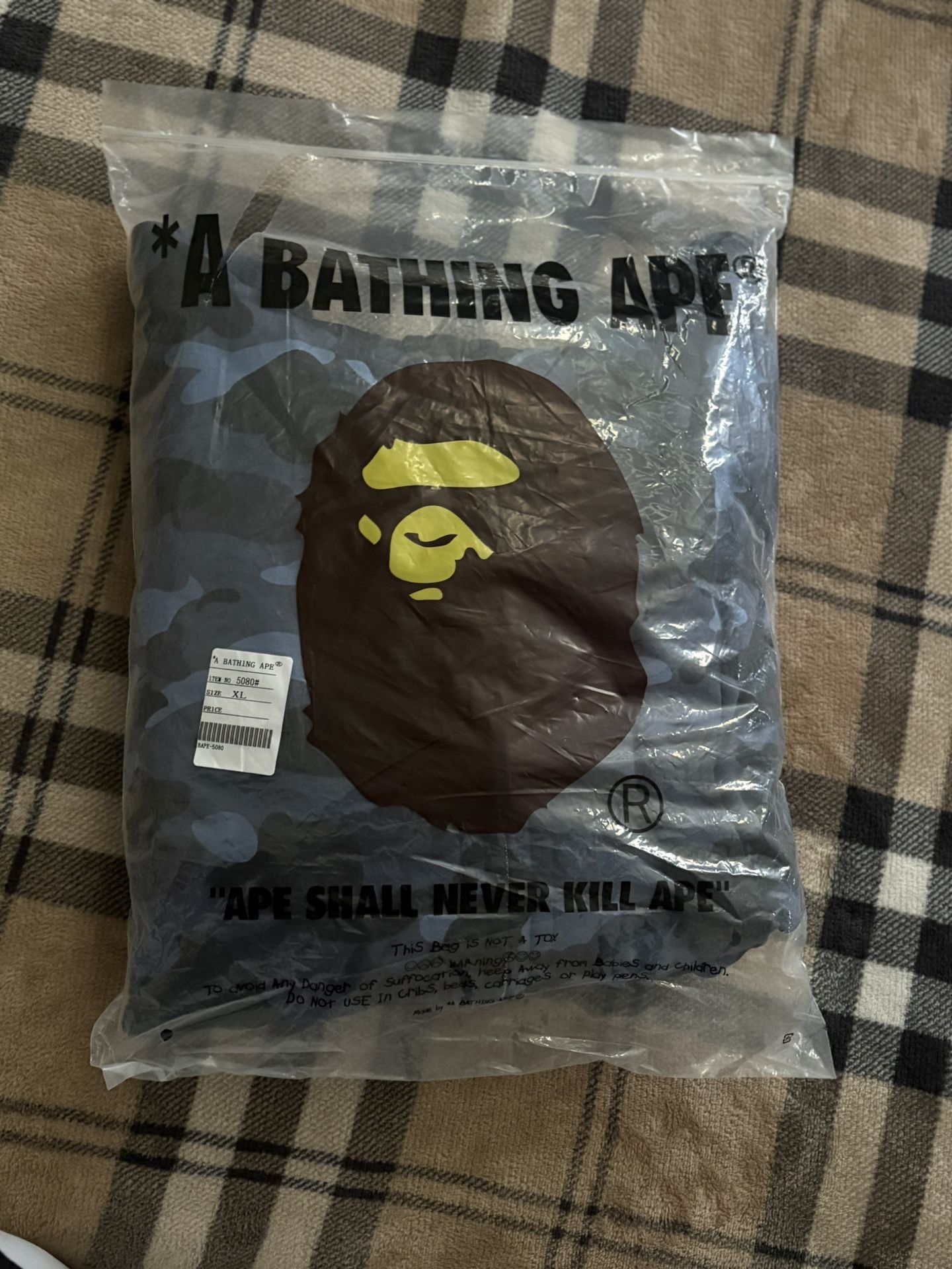 Blue Bathing Ape Hoodie