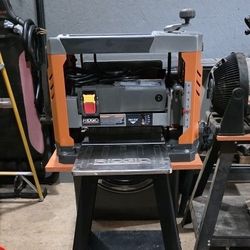 Ridgid 13" Planer With Stand