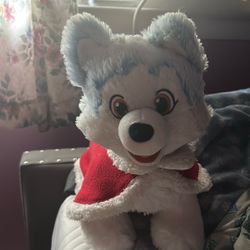 Build A Bear Christmas Husky 