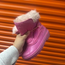 Pink Snow Boots 