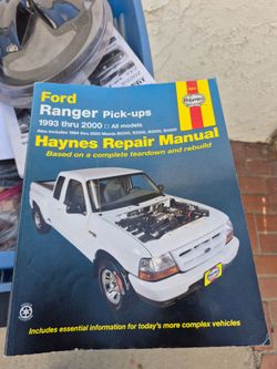 Haynes Ford Ranger repair manuel
