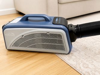 IceCove 25.5V Portable Air Conditioner, 43 sq. ft., 2,500 BTU, Blue