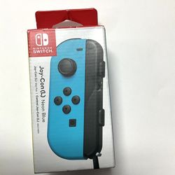 New Nintendo Joy-Con (L) - Neon Blue Switch