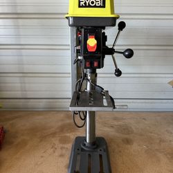 RYOBI 10 in. 5 Speed Drill Press with EXACTLINE Laser Alignment System