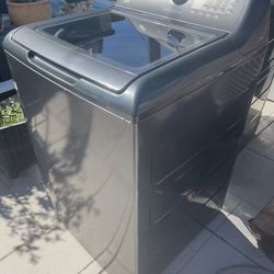 GE Used Great Condition -Washer & Dryer Grey