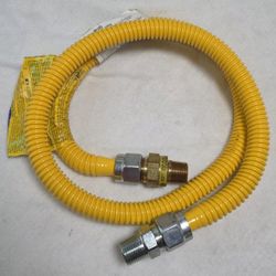 Gas Connector 4' X 5/8"  Smart Choice