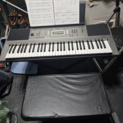 Yamaha PSR-E353 Piano Keyboard w/ Stand And Seat