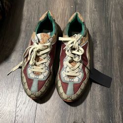 Gucci Rhython Beige Brick Red