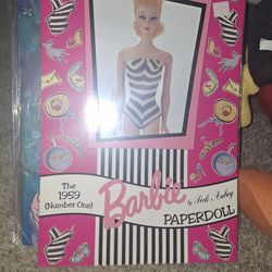 Barbie 1959 Papperdoll